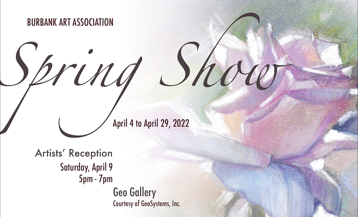 burbank art association spring show 2022 geo gallery